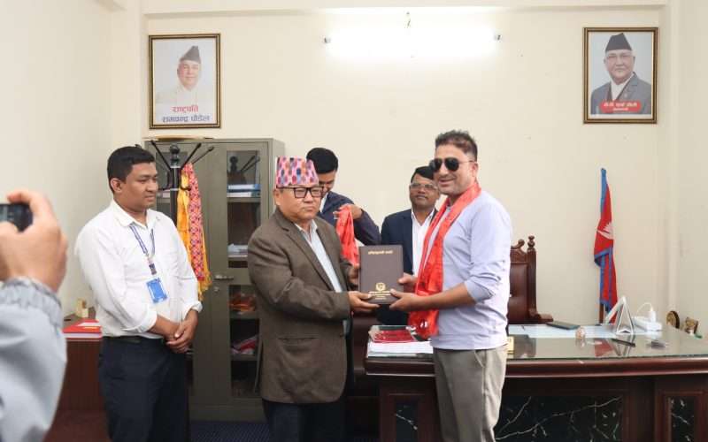 हरिहरपुरगढी गाउँपालिकामा टेलिकमको टवर निर्माण गर्न सम्झौंता