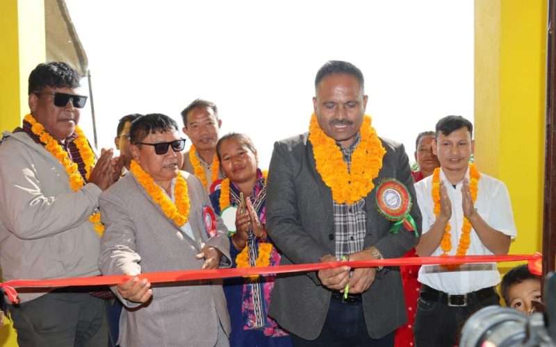 हरिहरपुरगढी गाउँपालिकामा सम्झना प्राविको नवनिर्मित भवन उद्घाटन