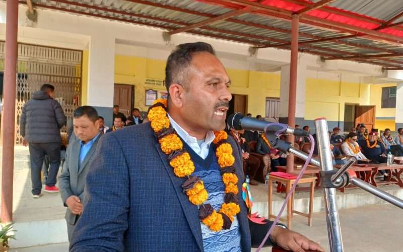 सांसद दाहालद्धारा मरिणमा छैठौं राष्ट्रपति रनिङ शिल्ड प्रतियोगिताको उद्घाटन