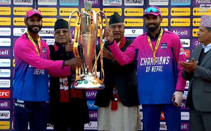 च्याम्पियन बन्दै जनकपुरले जित्यो एक करोड १० लाख