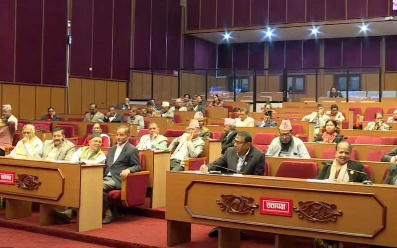 राजावादीको प्रदर्शनलाई नियन्त्रण गर्न राष्ट्रियसभामा सांसदहरूको माग