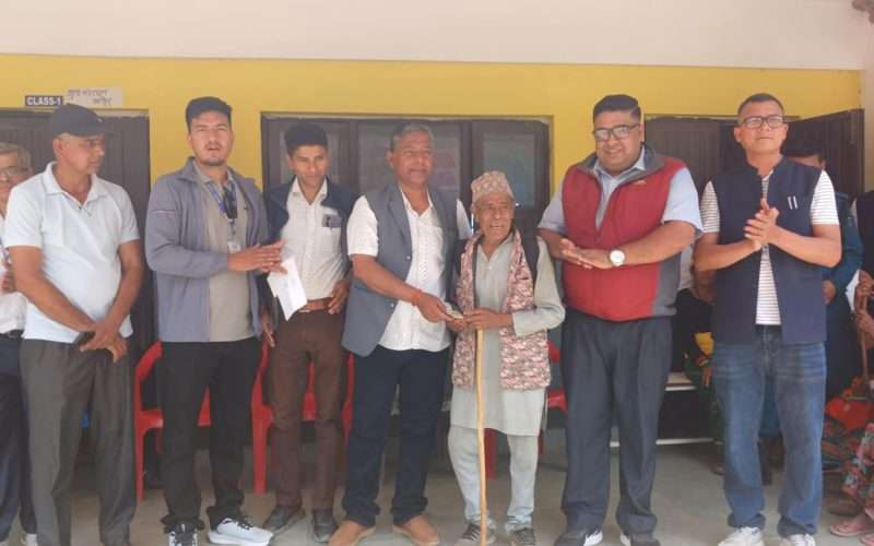 गोलन्जोरको एकिकृत घुम्ती शिविरमा पहिलो दिन २६१ जना लाभान्वीत