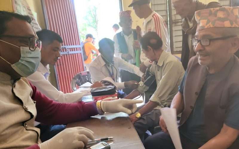 गोलन्जोर गाउँपालिकामा एकिकृत घुम्ती शिविर सम्पन्न, २ हजार चारसय बढी सेवा प्रवाह