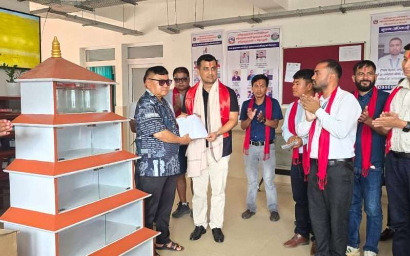 महेन्द्रझ्याडी स्वास्थ्य चौकी जिल्लाकै नमूना स्वास्थ्य संस्था घोषणा