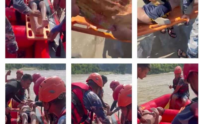 सुनकोसी नदिमा वेपत्ता बालकको शव सशस्त्र प्रहरीको गोताखोर टोलीले निकाल्यो